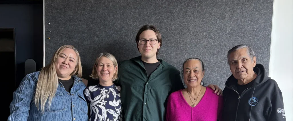 Our team cropped with chest and heads in the centre